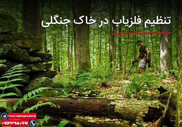 تنظیم فلزیاب در خاک جنلگی
