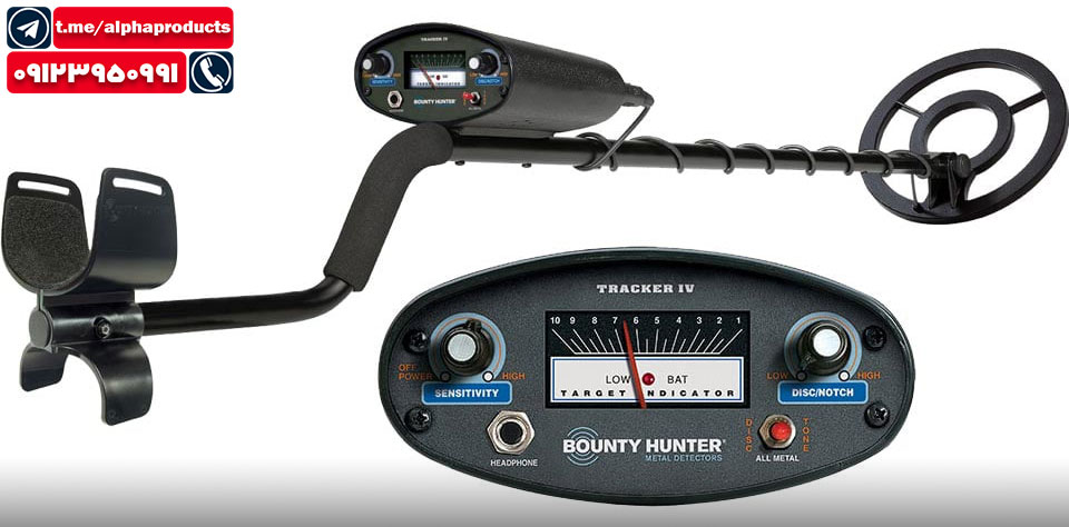 دستگاه فلزیاب Tracker IV