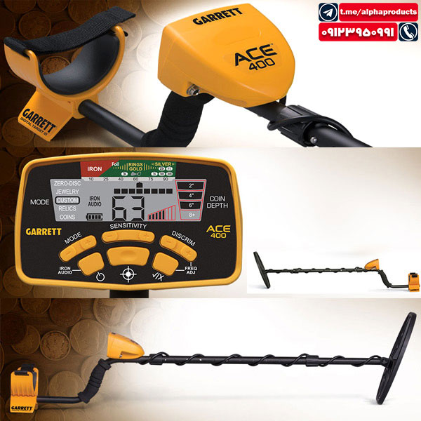 دستگاه فلزیاب Garrett Ace 400